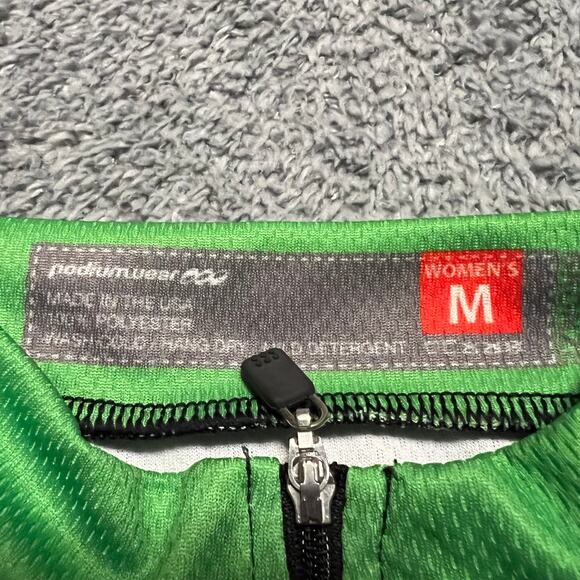 Podiumwear Cycle Jersey Shirt Womens Medium Performance Cycling Pocket - Picture 6 of 6